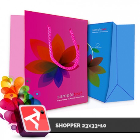 Shopper 23x33+10, UM170gr